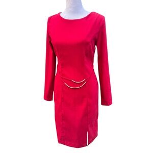 Vintage Sheri Martin red dress